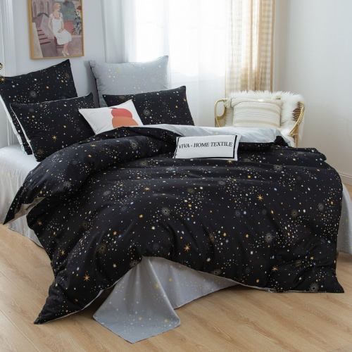 Комплект постельного белья из сатина на резинке Модный CL097